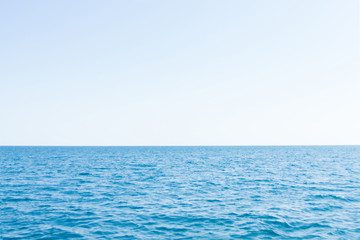 Obraz premium Sky and sea (ocean) in the afternoon.