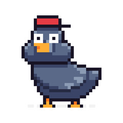 Pixel Art Pigeon