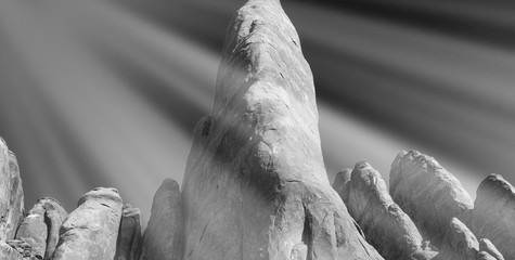 Rocks of Arches National Park, Utah
