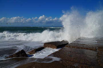 Strand Brandung