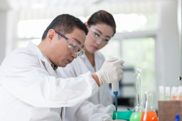 people working at laboratory