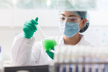 Fototapeta premium people working at laboratory