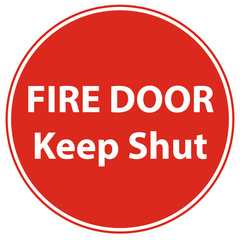 Emergency fire exit door and exit door