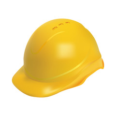 Hard Hat - Safety Helmet Realistic Illustration