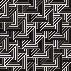 Vector seamless pattern. Modern stylish abstract texture. Repeating geometric tiles..