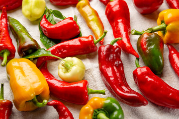 Fresh colorful bell pepper