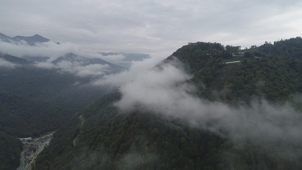A stunning mountain landscape