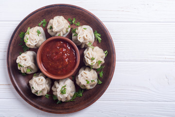 Georgian dumplings khinkali