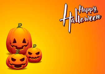 halloween background vector illustration