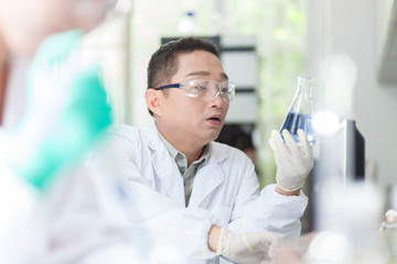 Fototapeta premium people working at laboratory