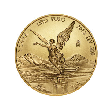 1 Onza Mexicanos oro puro mexiko