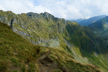 Obraz premium Rocky mountain landscape in the summer