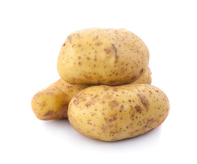 potato isolated on white background