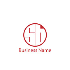 Initial Letter SB Logo Template Design