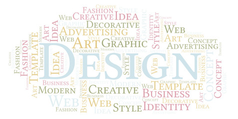 Fototapeta premium Word cloud with text Design.
