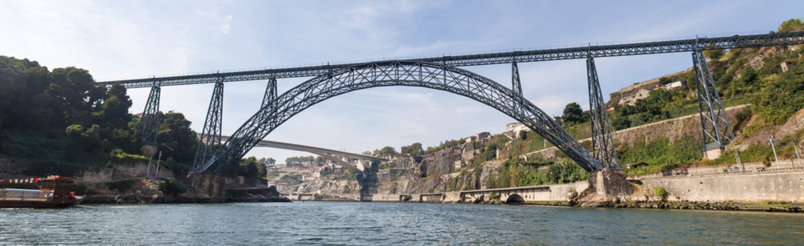porto historic city bridges in portugal
