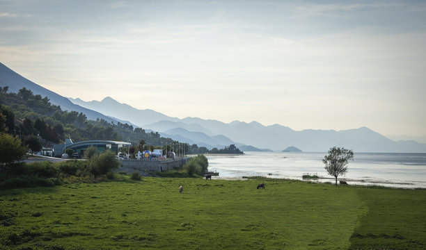 Skoder Lake beautiful landscape