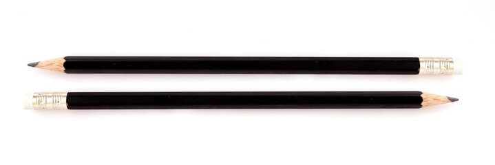 Pencil on White Backgound. ISOLATED