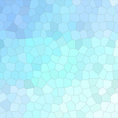 Abstract illustration of Square blue and green colorful Little hexagon background, digitally generated.