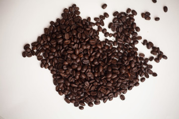 natural roasted coffee beans