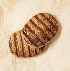 steak cooked on the grill