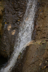 mountain waterfall