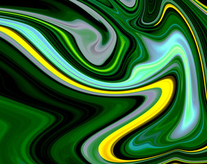 Abstract Colorful Swirl and Liquefy Design Background