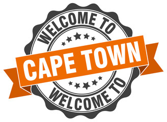 Cape Town round ribbon seal