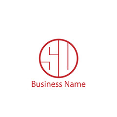 Initial Letter SU Logo Template Design