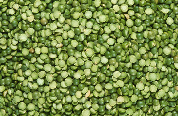 Dry green Peas background. Food texture