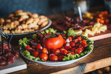 Catering food for a event