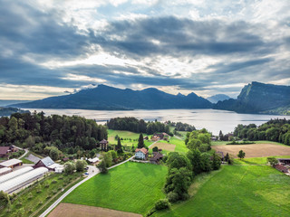 Village Horn, Mount Pilatus, Switzerland, May 13, 2018.