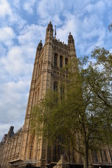 Fototapeta premium ウェストミンスター宮殿のある風景