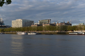 Naklejka premium London Southbank サウスバンクの風景