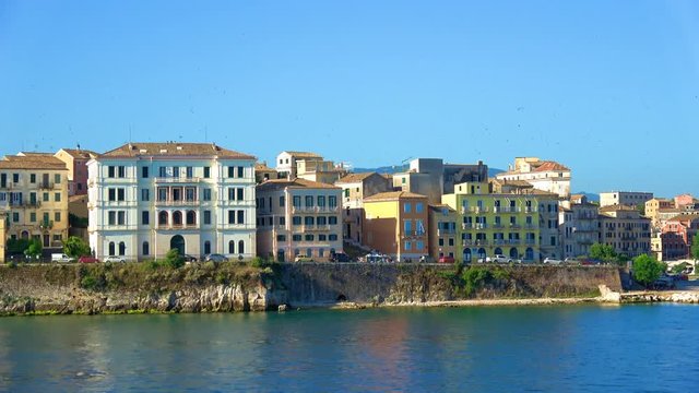 The old castle of Corfu island