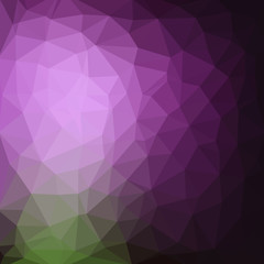 Purple violet magenta abstract geometric rumpled triangular low poly style gradient illustration graphic background. Vector polygonal design for your business.