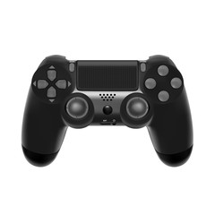 Gamepad for game console.The joystick for the console.The controller in the vector.Joystick vector illustration. © begun1983