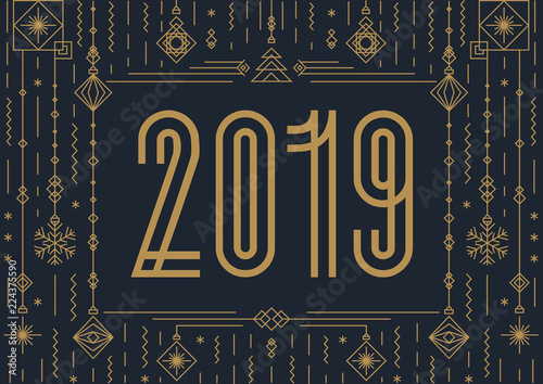 merry christmas card with sign 2019 modern typography and new year toys art deco gold style - How To Sign A Christmas Card merry christmas card with sign 2019 modern typography and new year toys art deco gold style - How To Sign A Christmas Card