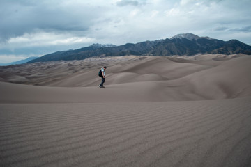 Exploring the great sand dunes
