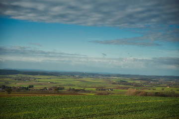 Fototapeta premium Landschaft in Oberfranken