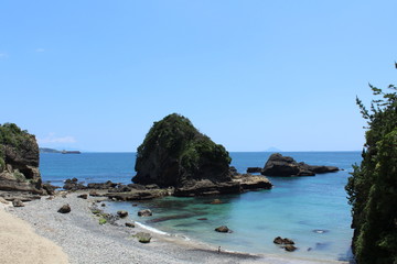 Obraz premium 田牛浜