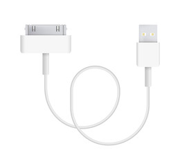 Vector Illustration of Cable