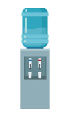 Water dispenser isolated