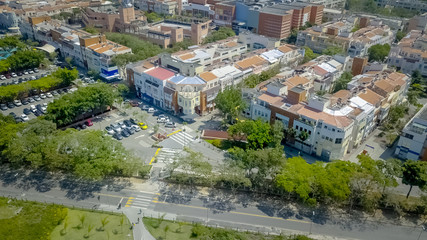 Aerial view of Barra da Tijuca, Rio de Janeiro