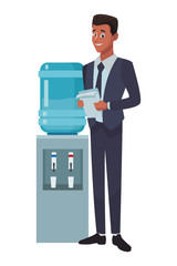 Businessman at office