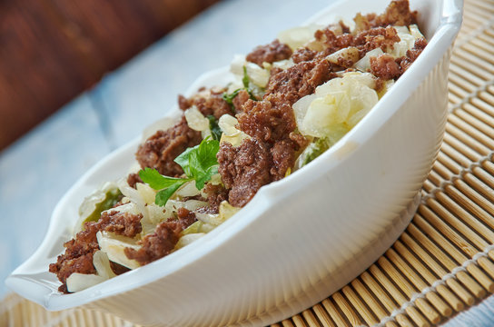 Ground Turkey And Cabbage Stir-Fry