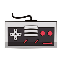 Retro console gamepad