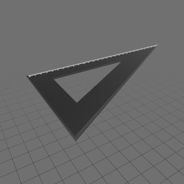 Triangle set square