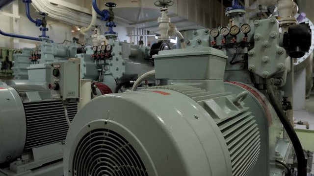 Air compressor with electric motor