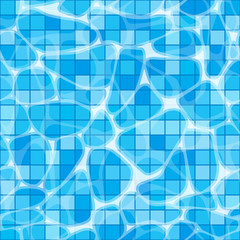 Seamless texture of swimming pool